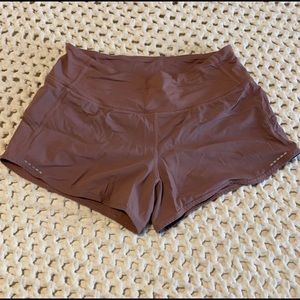 Lululemon speed up shorts 4” inseam
